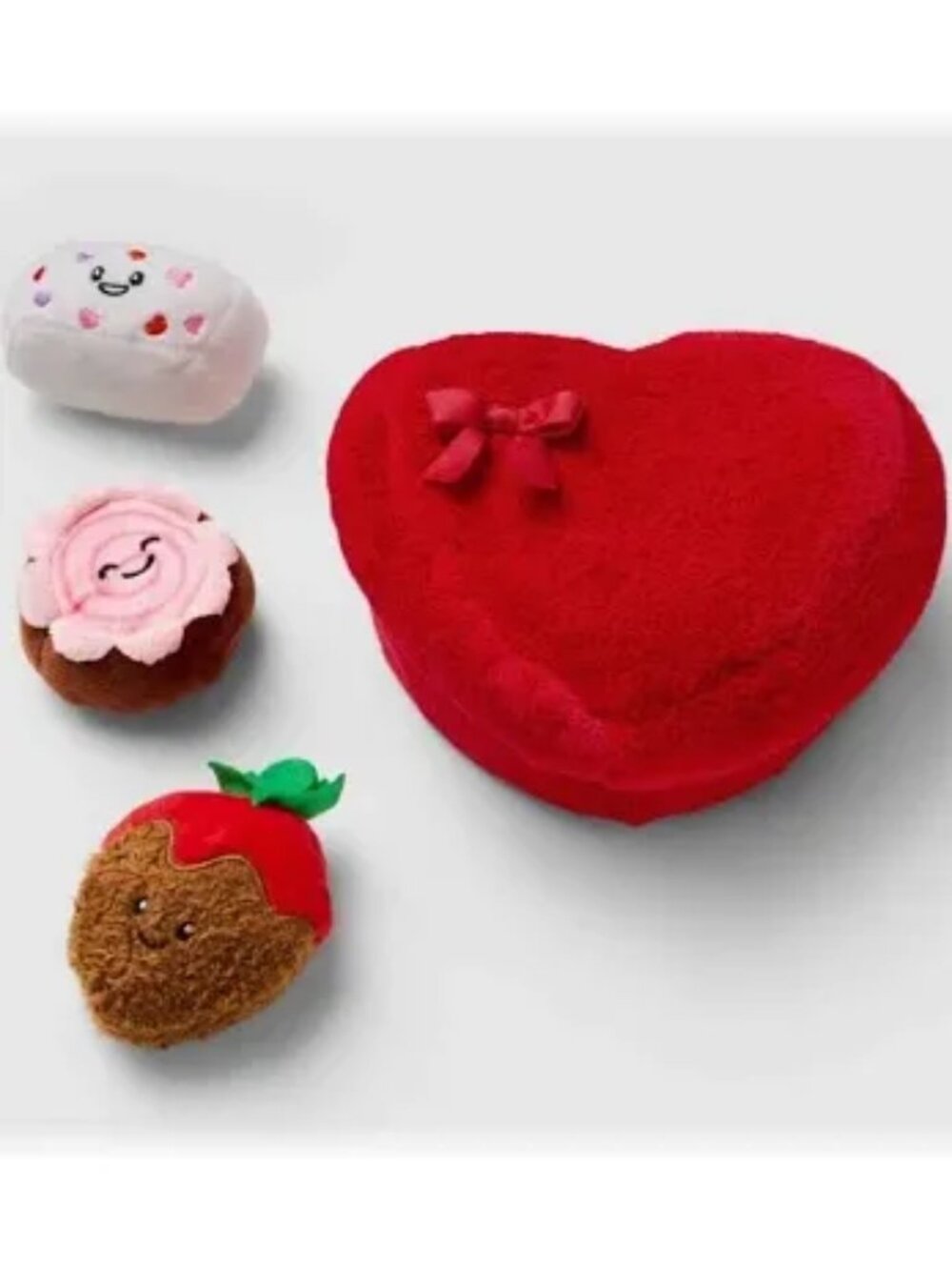 Gigglescape 4 Pc Red Box of Chocolates Plush Toy NEW with tags Valentine
